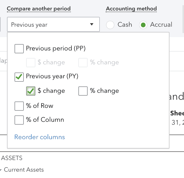 quickbooks-running-comparative-balance-sheets-2 Comparing Balance Sheet Reports in Quickbooks